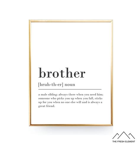 brother|Brother Definition & Meaning .